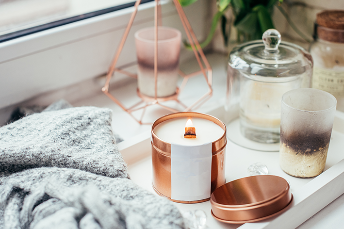 Decoração Rose Gold