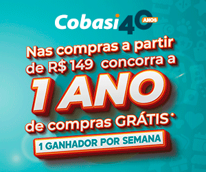 Cobasi faz 40 anos e quem ganha o presente é você 1