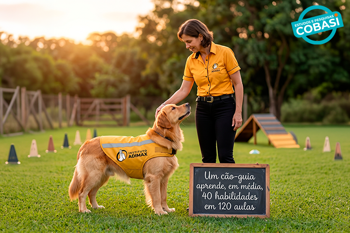 Em média 2 anos e investimento de até R$ 100 mil por cão-guia: estudo da Cobasi com o Instituto Adimax revela como funciona a formação 2
