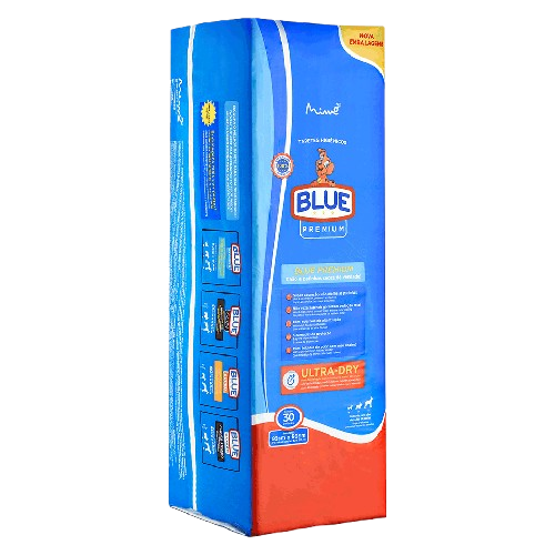 tapete higiênico blue premium