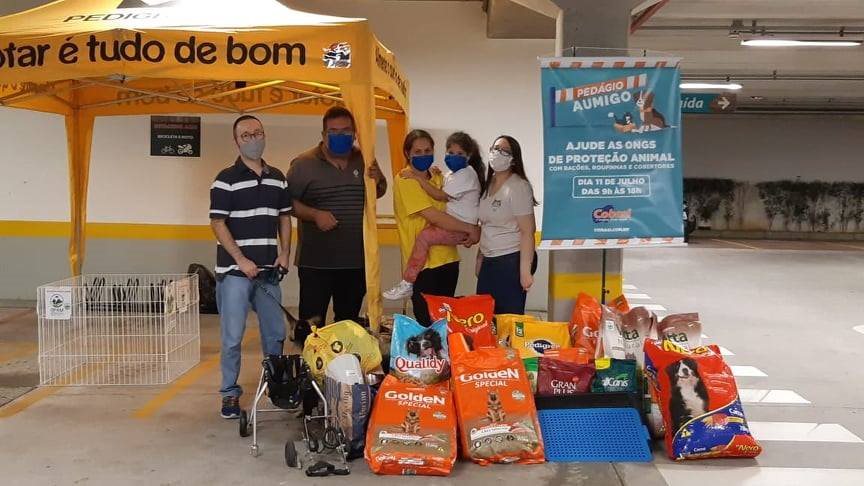 Arrecadação do Pedágio Aumigo na Cobasi São Caetano do Sul - SP