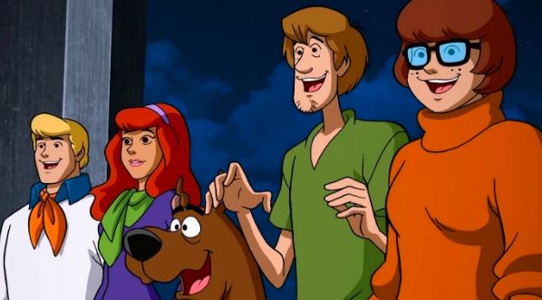 Cena do desenho de cachorro scooby doo