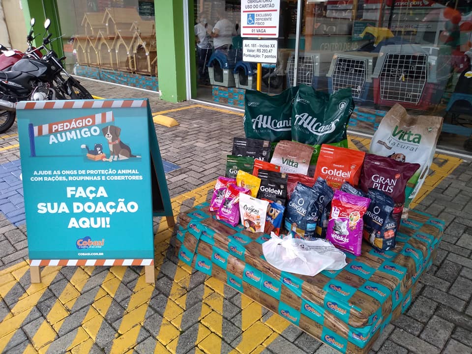 Pedágio Aumigo na Cobasi Sorocaba