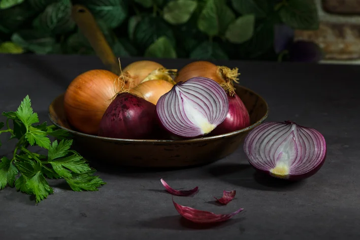 A cebola é considerada tóxica para cães