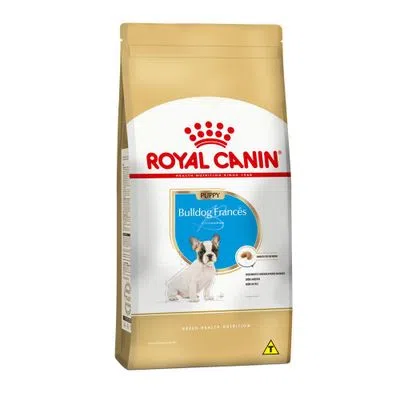 embalagem ração bulldog frances royal canin filhote