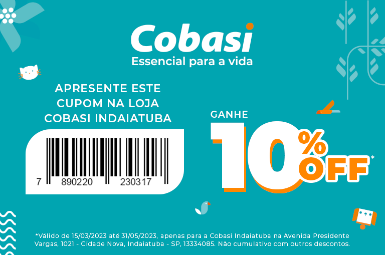 voucher cobasi indaiatuba