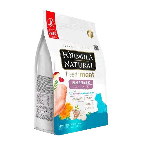 Ração Fórmula Natural Fresh Meat Cães Filhotes Portes Mini e Pequeno Frango 1 kg