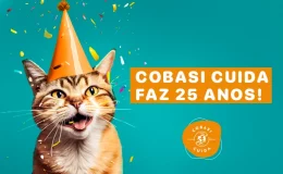 Banner Cobasi Cuida 25 anos