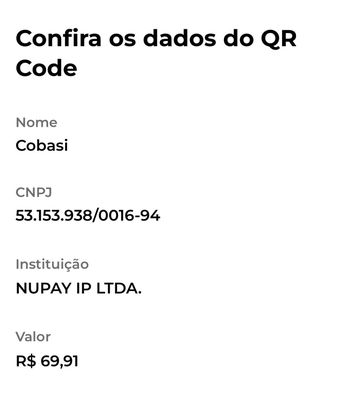 Sites falsos estão se passando por nós pix da cobasi