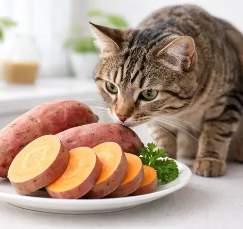 Gato pode comer batata-doce