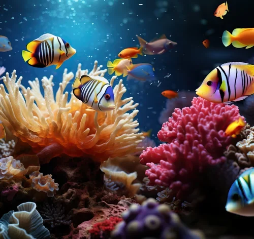 sonhar com peixes no fundo do mar