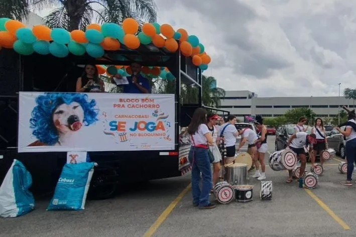 Bloco com pra cachorro na Cobasi Vila Lobos 2023