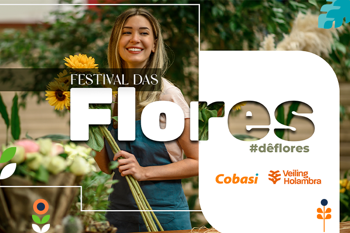 festival de flores cobasi divulgação