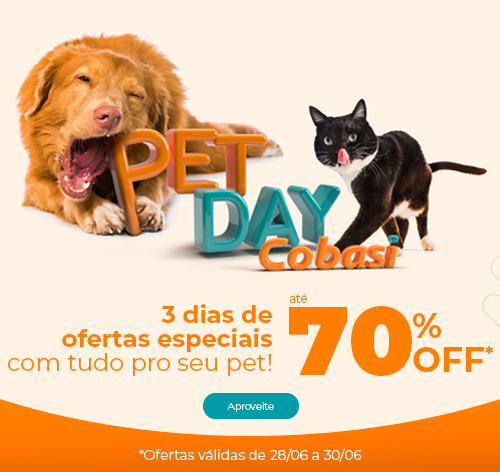 Semana pet day Cobasi