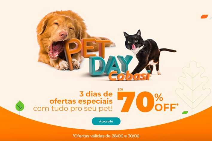 Semana pet day Cobasi