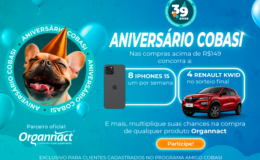 Aniversario Cobasi Organnact promoção