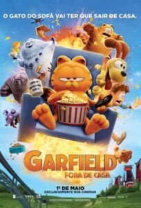 poster filme garfield fora de casa