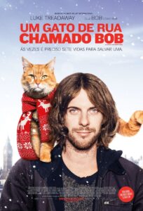 poster do filme um gato de rua chamado bob