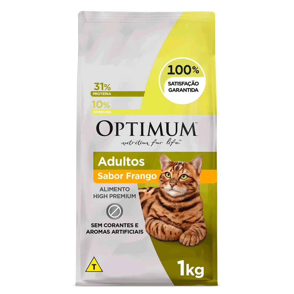 Racao Optimum Gatos Adultos