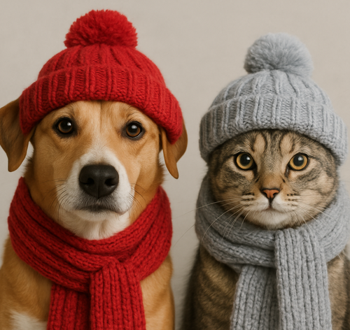 Quiz cuidados com pets no frio