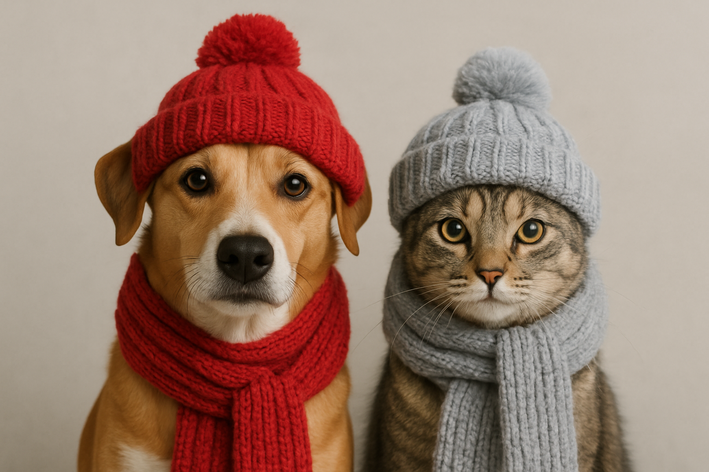 Quiz cuidados com pets no frio