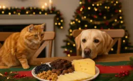 Alimentos proibidos para pets na ceia de Natal