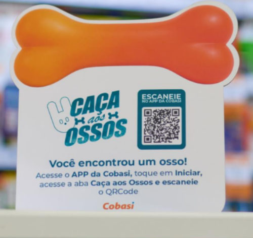 caça aos ossos cobasi