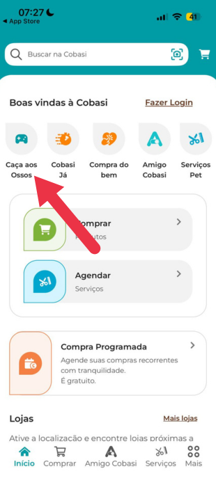 cobasi caça aos ossos