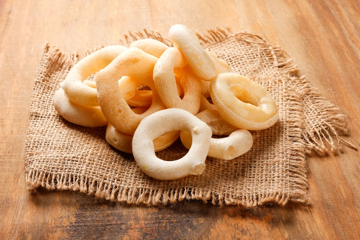 porção de biscoito de polvilho