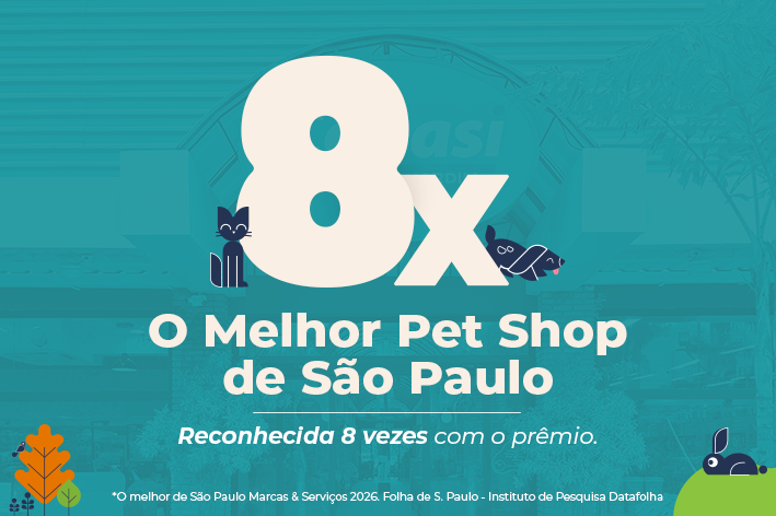 imagem de Os Melhores de São Paulo 2026: Cobasi é eleita o melhor pet shop de SP pela 8ª vez