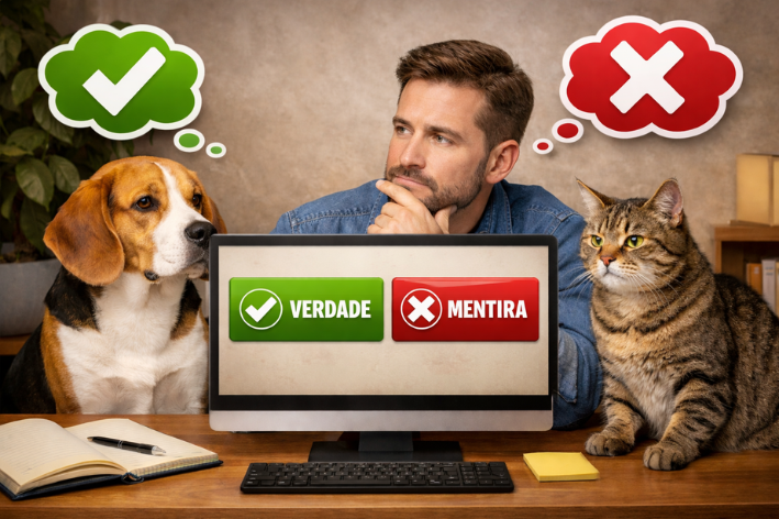 imagem de No universo pet, você identifica mitos ou acredita em tudo? Descubra neste quiz!