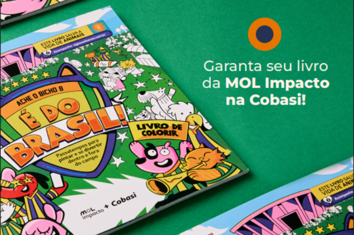 Cobasi e MOL Impacto lançam parceria para impulsionar doações por meio da venda de livros