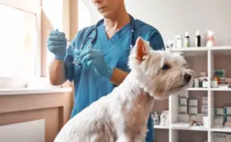 vacina para cachorro