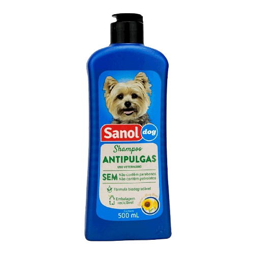Shampoo Antipulgas Sanol Dog 500 ml